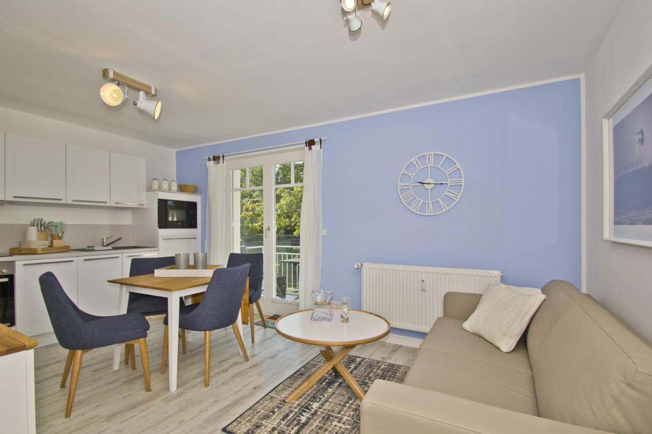 Moderne Ferienwohnung Mit Balkon, Meerblick - Ferienresidenz Zwei Boddenfewo 1-2 Lietzow ภายนอก รูปภาพ