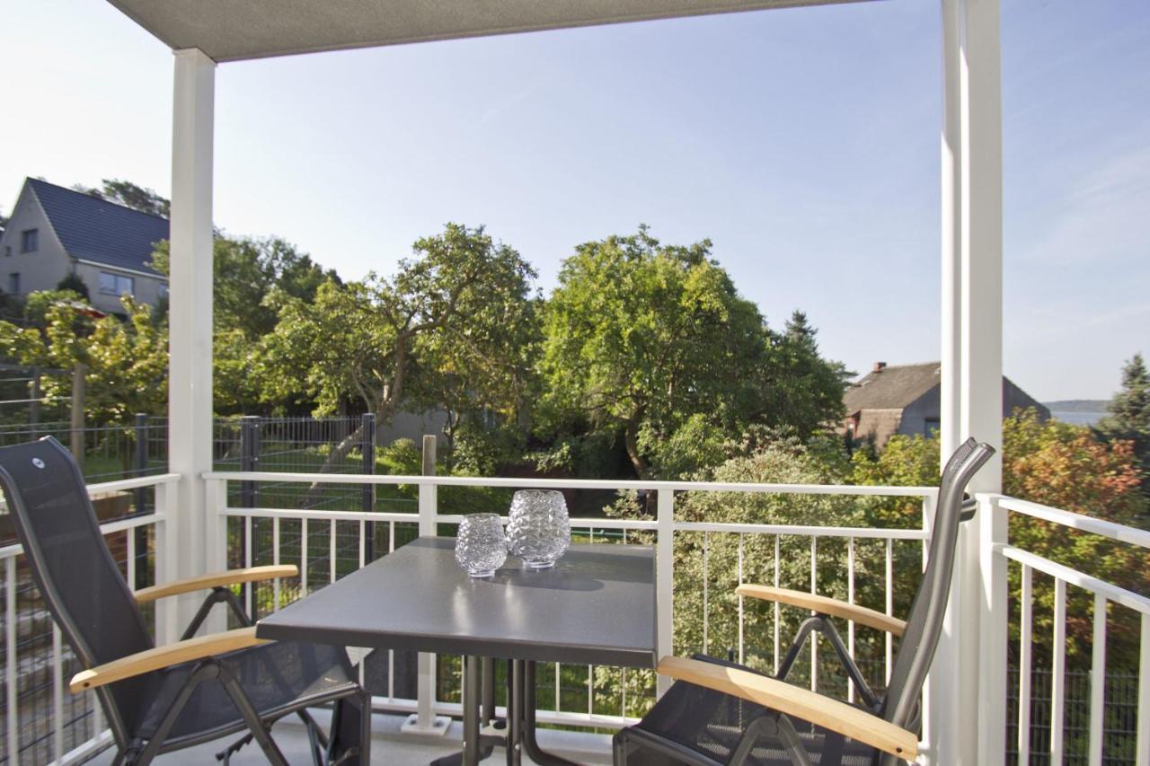 Moderne Ferienwohnung Mit Balkon, Meerblick - Ferienresidenz Zwei Boddenfewo 1-2 Lietzow ภายนอก รูปภาพ